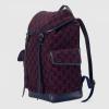  Gucci Large GG Wool Backpack Blue/Red Спортивные сумки в Украине