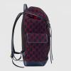  Gucci Large GG Wool Backpack Blue/Red Спортивные сумки в Украине