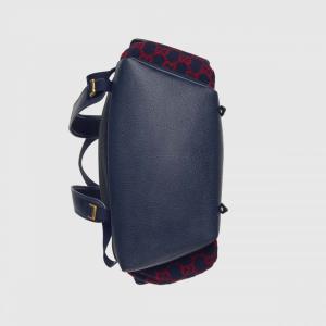 Фото Сумки Gucci Large GG Wool Backpack Blue/Red