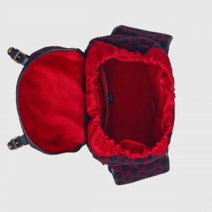 Фото Сумки Gucci Large GG Wool Backpack Blue/Red