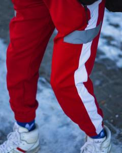 Фото Одежда Cпортивные штаны Пушка Огонь Wline красные