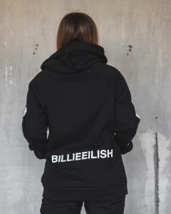 Фото Одежда Теплое худи унисекс Billie Eilish черное