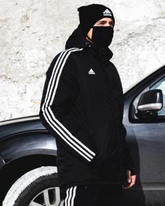 Фото Одежда Зимняя мужская парка Adidas Originals черная