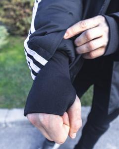 Фото Одежда Теплый спортивный комплект в стиле Adidas Originals черный