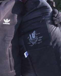 Фото Одежда Теплый спортивный комплект в стиле Adidas Originals черный