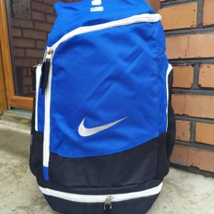 Фото Сумки Баскетбольный рюкзак с карманом для мяча Nike Elite Air Max Blue