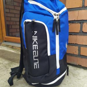 Фото Сумки Баскетбольный рюкзак с карманом для мяча Nike Elite Air Max Blue