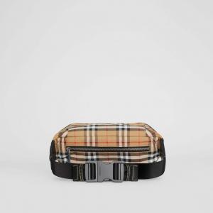 Фото Сумки Burberry Medium Vintage Check Bonded Cotton Bum Bag
