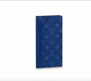 Фото Сумки Бумажник Louis Vuitton Brazza Cobalt Monogram Pacific
