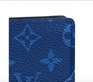 Фото Сумки Бумажник Louis Vuitton Brazza Cobalt Monogram Pacific