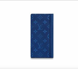 Фото Сумки Бумажник Louis Vuitton Brazza Cobalt Monogram Pacific