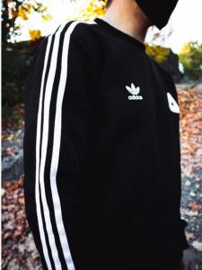 Фото Одежда Теплый свитшот Adidas Palace черный