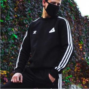 Фото Одежда Теплый свитшот Adidas Palace черный