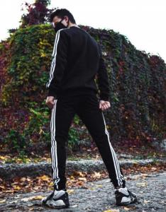 Фото Одежда Теплый свитшот Adidas Palace черный
