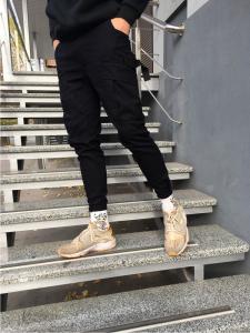 Фото Одежда Утепленные зимние карго штаны Д-2 │ Черный