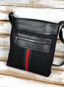 Фото Сумки Сумка мессенджер на плечо Gucci Black