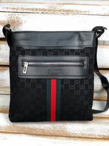 Фото Сумки Сумка мессенджер на плечо Gucci Black