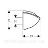  Кронштейн для ручного душа Hansgrohe Porter C 27521000 - Комплектующие, запчасти и расходные материалы для сантехники на рынке Барабашова