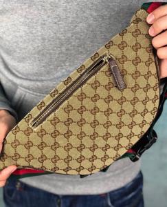 Фото Сумки Бананка Gucci  beige