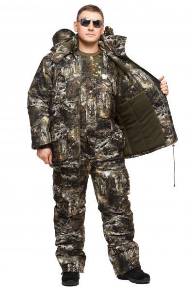 Фото Одежда для рыбаков и охотников, ТЕПЛЫЙ ЗИМНИЙ КОСТЮМ ДЛЯ ОХОТЫ И РЫБАЛКИ ИЗ НЕПРОМОКАЕМОЙ ТКАНИ ALOVA 