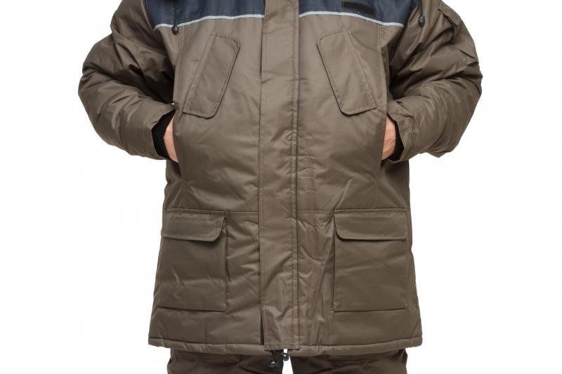 Фото Одежда для рыбаков и охотников, ТЕПЛЫЙ ЗИМНИЙ КОСТЮМ ДЛЯ ОХОТЫ И РЫБАЛКИ ИЗ НЕПРОМОКАЕМОЙ ТКАНИ ALOVA 