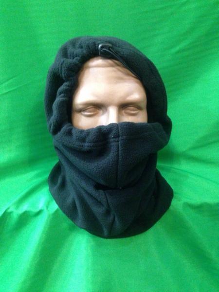 Фото Одежда для рыбаков и охотников, Головные уборы, Баффы Бафф зимний (черный)