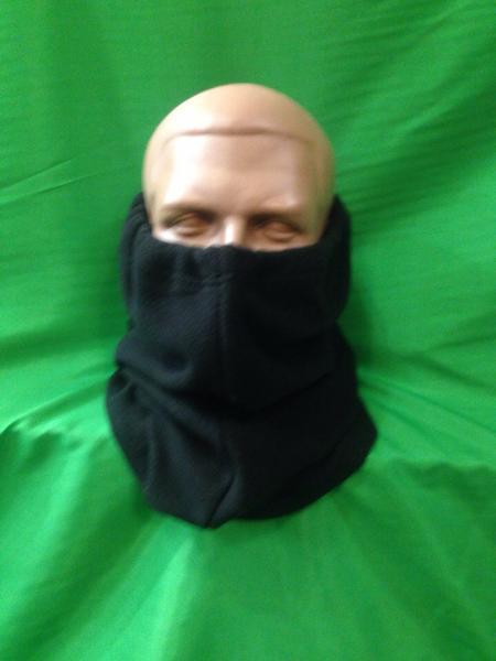 Фото Одежда для рыбаков и охотников, Головные уборы, Баффы Бафф зимний (черный)