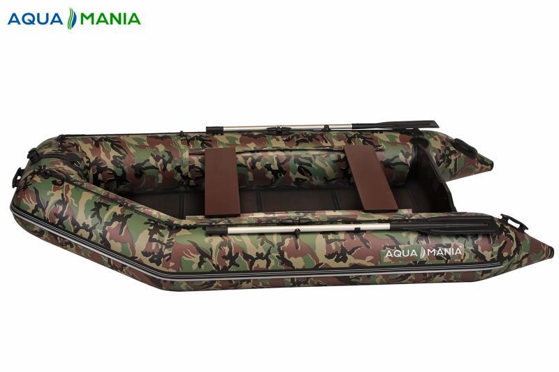 Фото Лодки ПВХ Двухместная плоскодонная моторная лодка AQUA MANIA AM-330