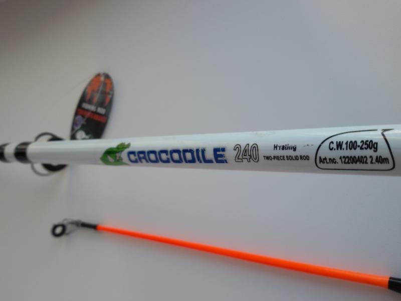 Фото Карповые и Фидерные удилища, Карповые удилища Карповое удилище ( карповик) ,Спиннинг CROCODILE 2.4 m test 100-250 gr