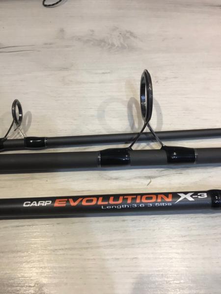 Фото Карповые и Фидерные удилища, Карповые удилища Карповое удилище CARP EVOLUTION X-3,(3,6,3,5 LBS)