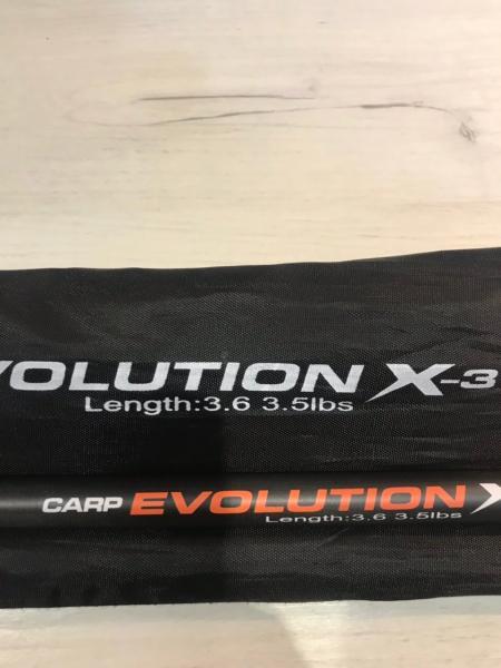 Фото Карповые и Фидерные удилища, Карповые удилища Карповое удилище CARP EVOLUTION X-3,(3,6,3,5 LBS)