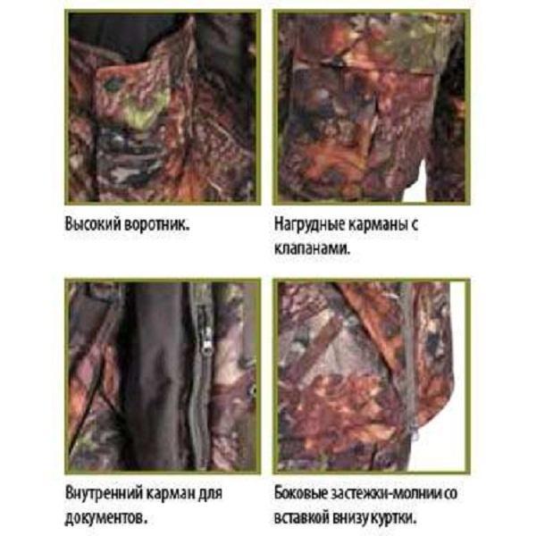 Фото Одежда для рыбаков и охотников, Зимние костюмы Norfin Костюм Norfin Extreem-2 Camo
