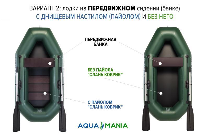 Фото Лодки ПВХ НАДУВНАЯ ПВХ ЛОДКА AQUA MANIA A-210