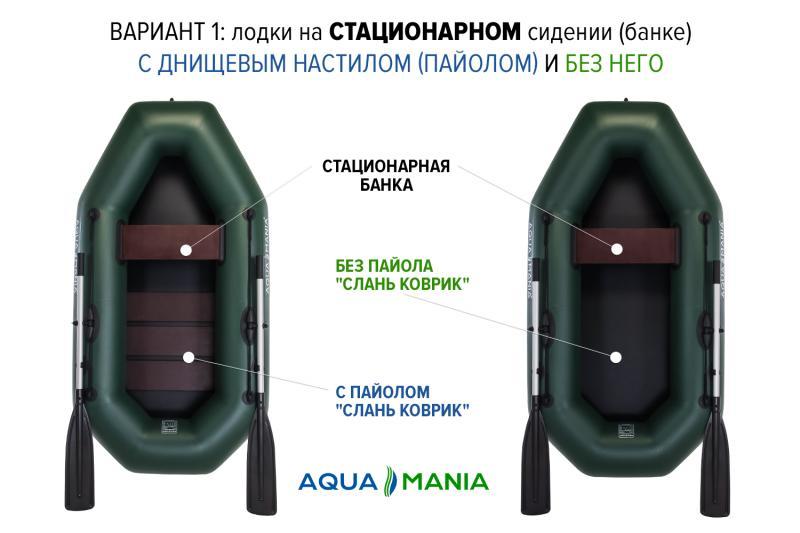 Фото Лодки ПВХ НАДУВНАЯ ПВХ ЛОДКА AQUA MANIA A-210