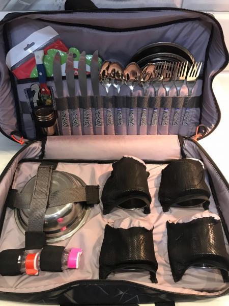 Фото Термосумки, Наборы для пикника,Термоса(TRAMP) Пикник набор на 4-е персоны