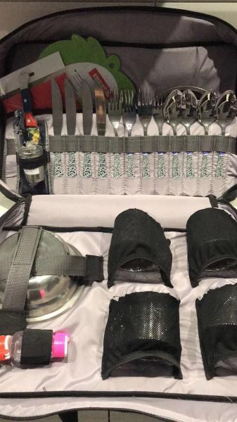 Фото Термосумки, Наборы для пикника,Термоса(TRAMP) Пикник набор на 4-е персоны