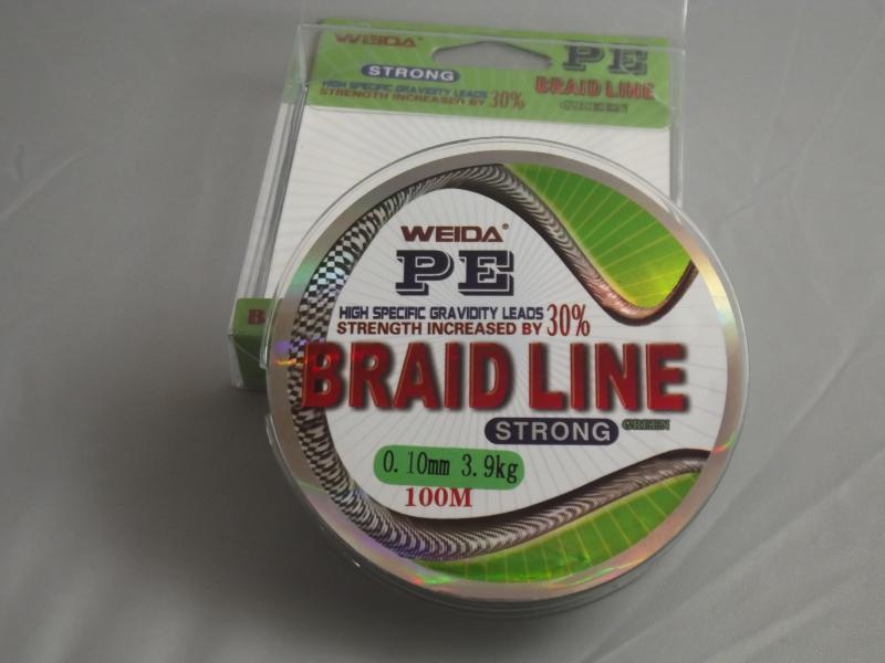 Фото Рыболовные снасти, Леска, Шнуры Плетеный шнур Weida Braid Line 0,10