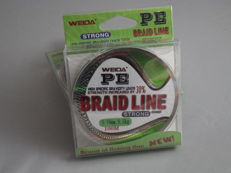 Фото Рыболовные снасти, Леска, Шнуры Плетеный шнур Weida Braid Line 0,14
