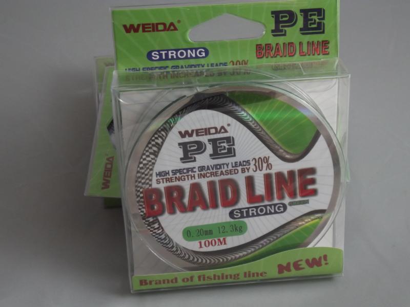 Фото Рыболовные снасти, Леска, Шнуры Плетеный шнур Weida Braid Line 0,20