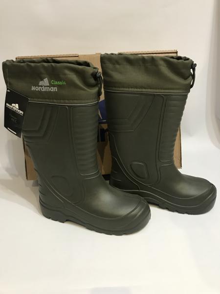 Фото Обувь для рыбаков и охотников Сапоги зимние NORDMAN Classic до - 45 Псков Полимер ПЕ 15 умм