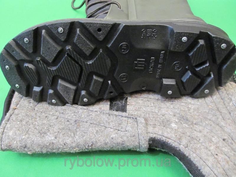 Фото Обувь для рыбаков и охотников Сапоги зимние Псков Полимер ОХ12 РС с вкладышем