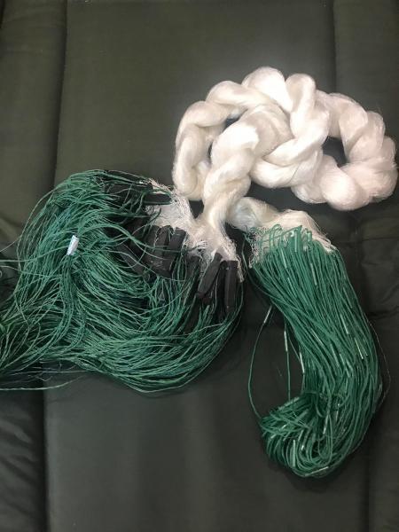 Фото Сети (ДЛЯ ПРОМЫШЛЕННОГО ЛОВА), Сети рыболовные одностенные (для промышленного лова), Вшитый груз Сетка рыболовная (леска,одностенка,вшитый груз 100*3м,45 ячейка)Для прмышленного лова