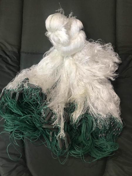 Фото Сети (ДЛЯ ПРОМЫШЛЕННОГО ЛОВА), Сети рыболовные одностенные (для промышленного лова), Груз дробинка Сетка рыболовная (НИТКА,одностенная сеть,груз капля)100*3м,40 ячейка