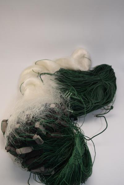 Фото Сети (ДЛЯ ПРОМЫШЛЕННОГО ЛОВА), Сети рыболовные одностенные (для промышленного лова), Вшитый груз Сетка рыболовная(одностенная,вшитый груз,белая,леска)100*1.8м;100 ячейка