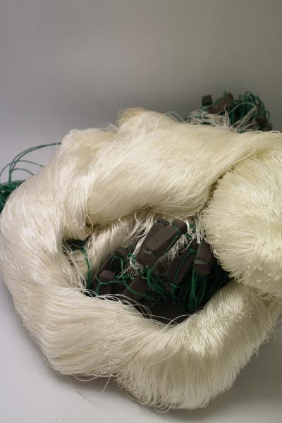 Фото Сети (ДЛЯ ПРОМЫШЛЕННОГО ЛОВА), Сети рыболовные одностенные (для промышленного лова), Груз дробинка Сеть рыболовная  (НИТКА, одностенная, ДРОБИНКА ) 1.8х100 ячейка 35