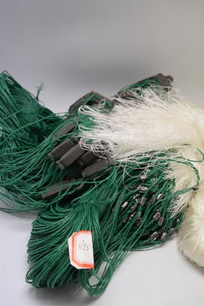 Фото Сети (ДЛЯ ПРОМЫШЛЕННОГО ЛОВА), Сети рыболовные одностенные (для промышленного лова), Груз дробинка Сеть рыболовная  (НИТКА, одностенная, ДРОБИНКА ) 1.8х100 ячейка 65