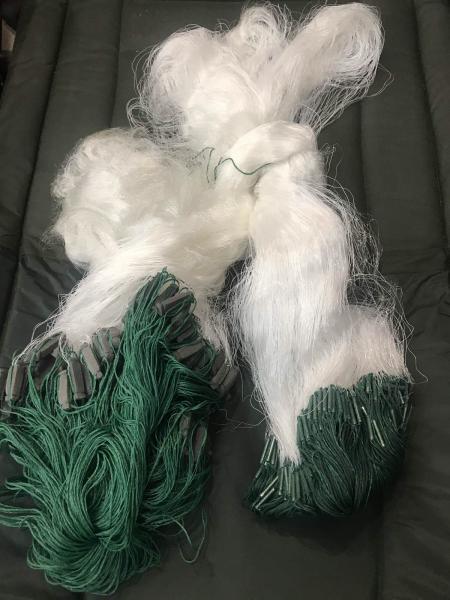 Фото Сети (ДЛЯ ПРОМЫШЛЕННОГО ЛОВА), Сети рыболовные одностенные (для промышленного лова), Вшитый груз Сеть рыболовная(трехстенная, вшитый груз, трехжильная, леска) 100х3 м ячейка 50 ДЛЯ ПРОМЫШЛЕННОГО