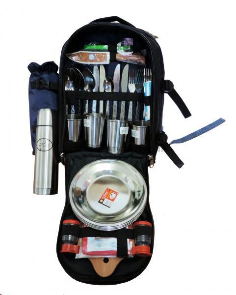 Фото Термосумки, Наборы для пикника,Термоса(TRAMP) Термо-рюкзак с набором для пикника Fish-master