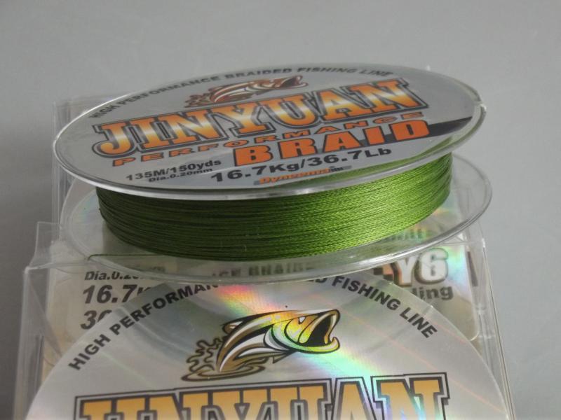 Фото Рыболовные снасти, Леска, Шнуры Шнур Jinyuan Performance BRAID 0,20