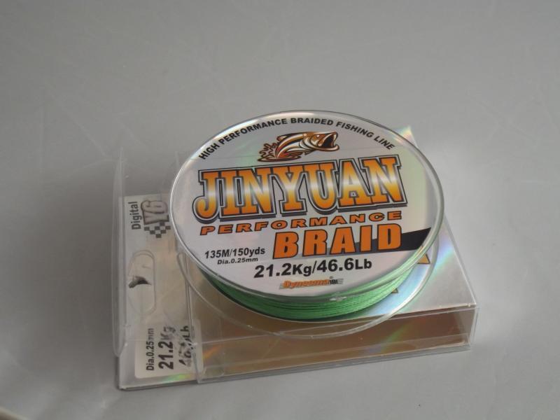 Фото Рыболовные снасти, Леска, Шнуры Шнур Jinyuan Performance BRAID 0,25